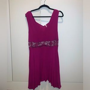 Free People Pink Dress Size Small